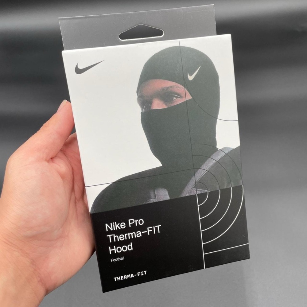 Nike Pro Therma-Fit Balaclava / Thermal Face Mask — Black / Winter / Sport